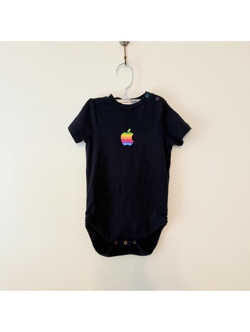 Apple Park Visitor Center Unisex Baby Black One Piece 18-24 mo